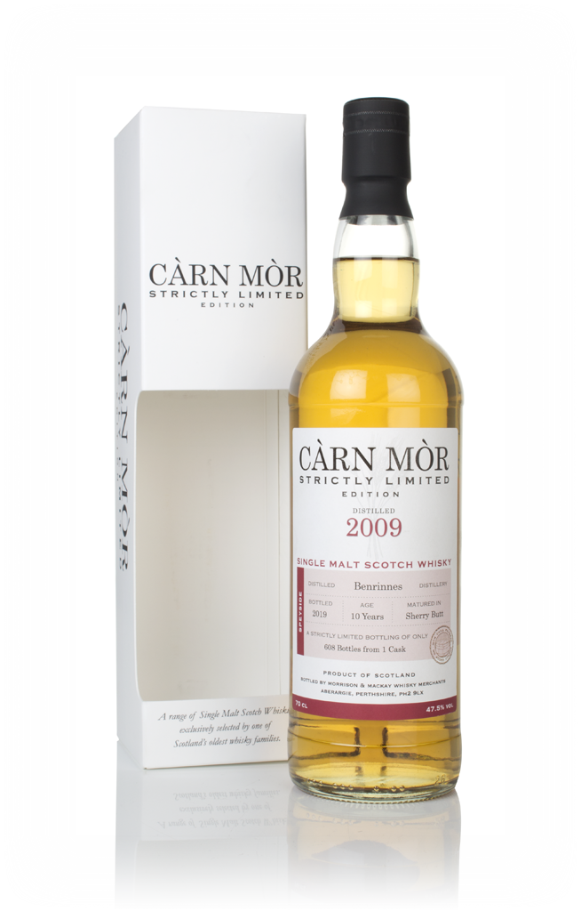 Benrinnes 10 Year Old 2009 - Strictly Limited (Càrn Mòr) 70cl product image