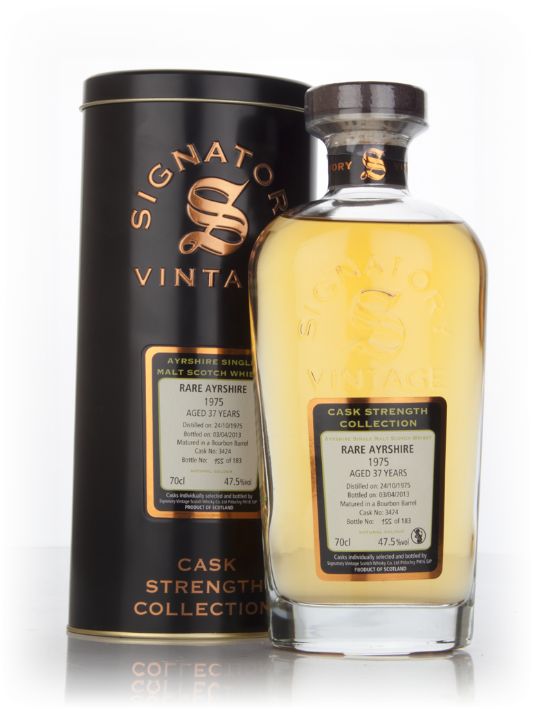 Rare Ayrshire (Ladyburn) 37 Year Old 1975 (cask 3424) - Cask Strength Collection (Signatory) 70cl product image