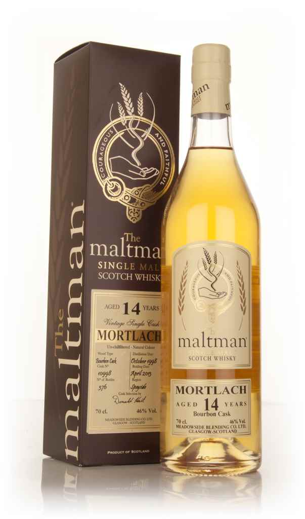Mortlach 14 Year Old 1998 (cask 10998) - The Maltman 70cl product image