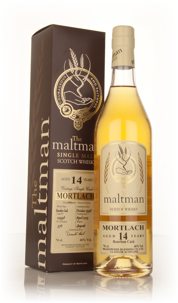 Mortlach 14 Year Old 1998 (cask 10998) - The Maltman 70cl product image