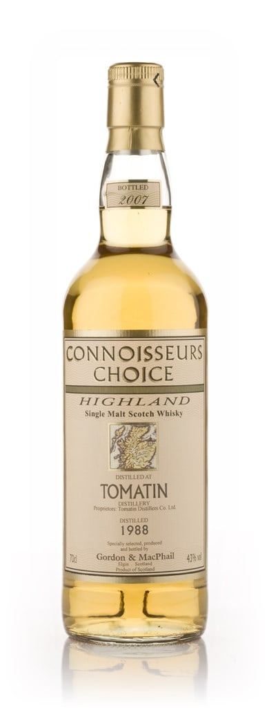 Tomatin 1988 (bottled 2007) - Connoisseurs Choice (Gordon & MacPhail) 70cl product image