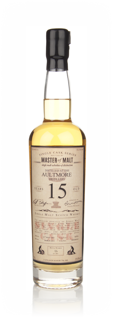 Aultmore 15 Year Old 1997 - Single Cask (Master of Malt) 70cl product image