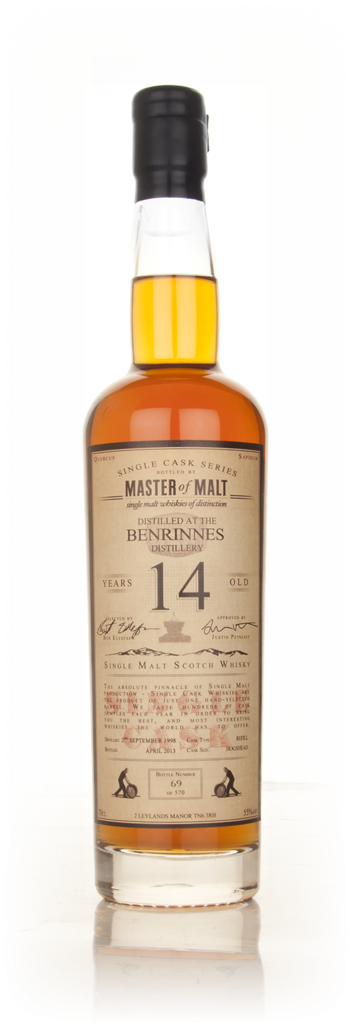 Benrinnes 14 Year Old 1998 - Single Cask (Master of Malt) 70cl product image