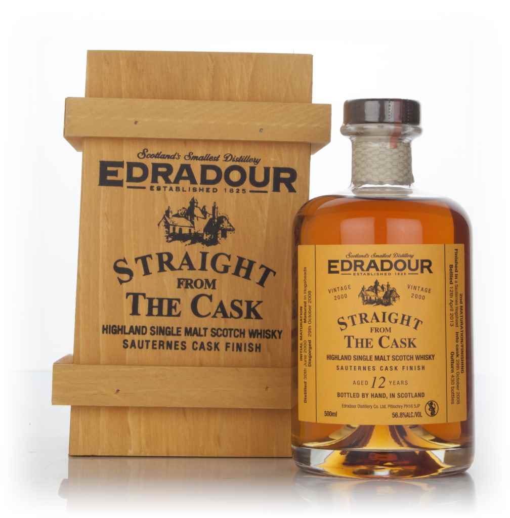 Edradour 12 Year Old 2000 Sauternes Cask Finish - Straight From The Cask 50cl product image