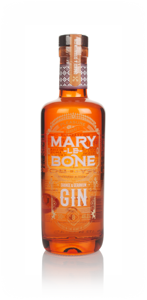 Marylebone Orange & Geranium Gin 50cl product image