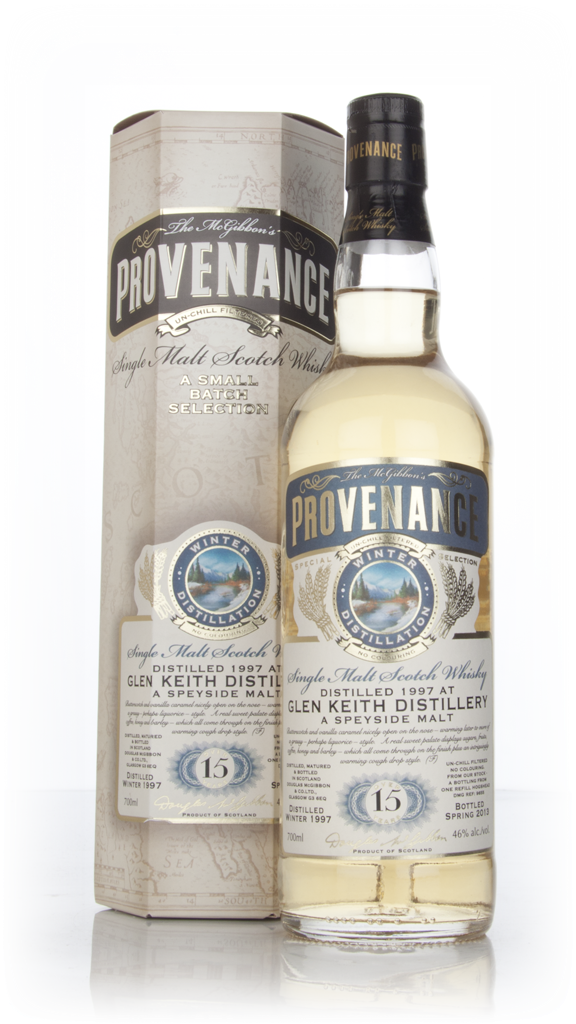 Glen Keith 15 Year Old 1997 (cask 9655) - Provenance (Douglas Laing) 70cl product image