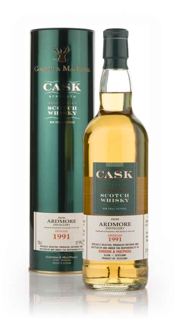 Ardmore 1991 - Cask Strength (Gordon and MacPhail) 70cl product image