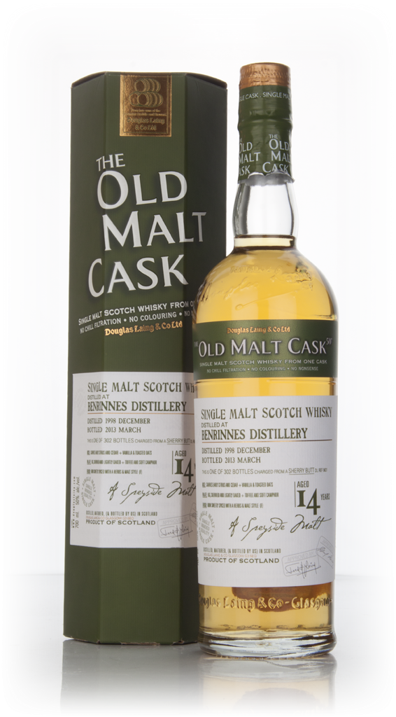 Benrinnes 14 Year Old 1998 (cask 9631) - Old Malt Cask (Douglas Laing) 70cl product image