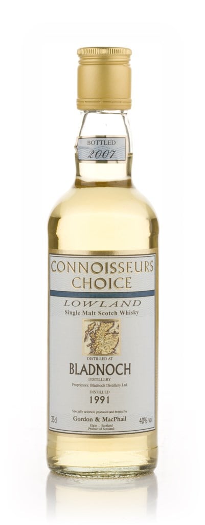 Bladnoch 1991 (bottled 2007) - Connoisseurs Choice (Gordon & MacPhail) (35cl) product image