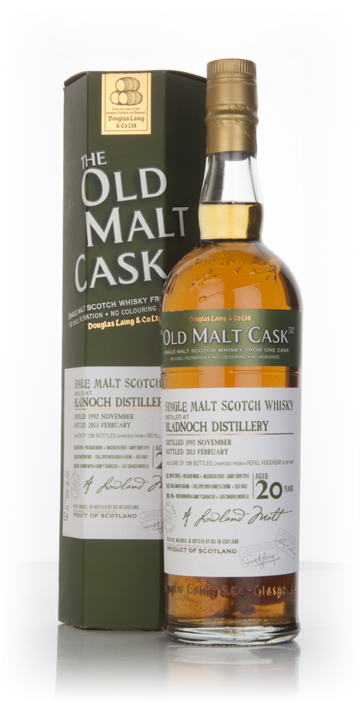 Bladnoch 20 Year Old 1992 (cask 9431) - Old Malt Cask (Douglas Laing) 70cl product image