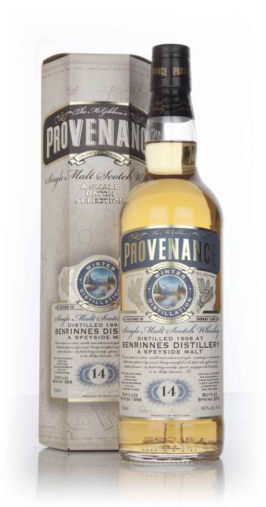 Benrinnes 14 Year Old 1998 (cask 9632) - Provenance (Douglas Laing) 70cl product image