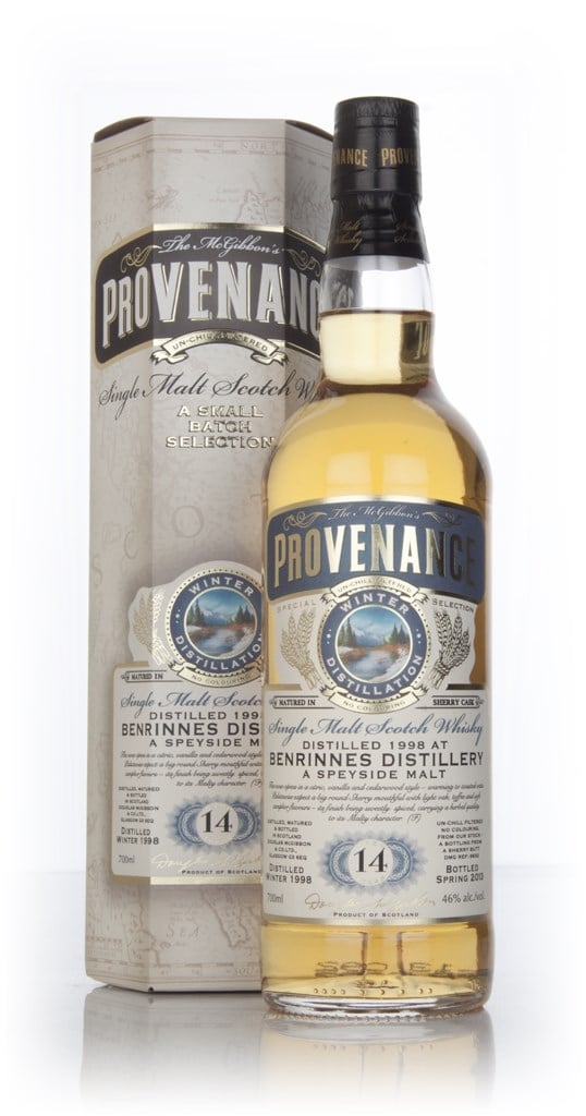 Benrinnes 14 Year Old 1998 (cask 9632) - Provenance (Douglas Laing) 70cl product image