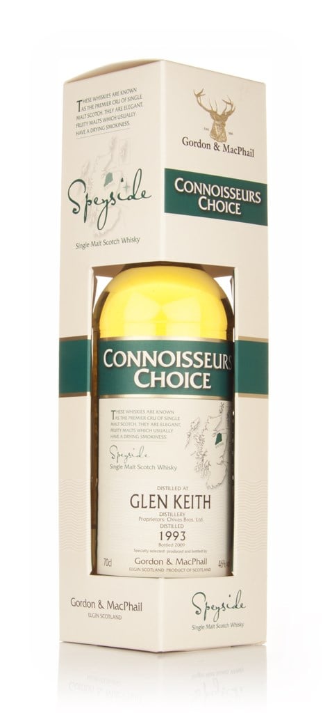 Glen Keith 1993 (bottled 2009) - Connoisseurs Choice (Gordon & MacPhail) 70cl product image