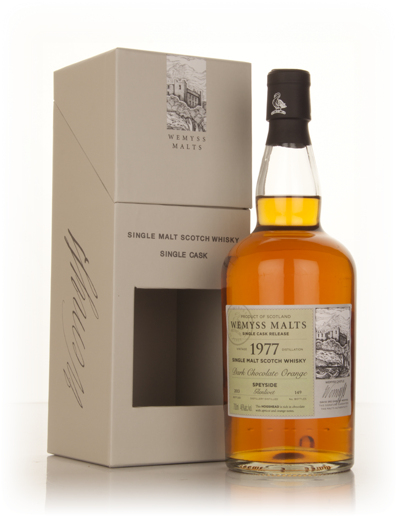 Dark Chocolate Orange 1977 - Wemyss Malts (Glenlivet) 70cl product image