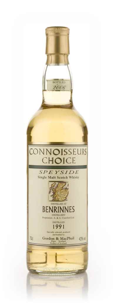 Benrinnes 1991 (bottled 2006) - Connoisseurs Choice (Gordon & MacPhail) 70cl product image