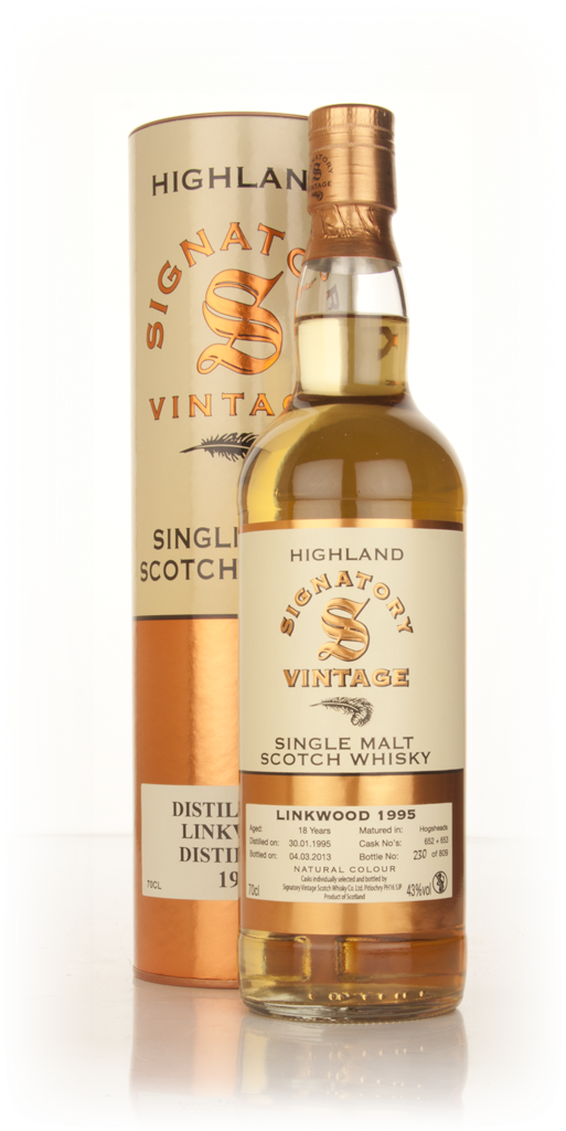 Linkwood 18 Year Old 1995 (casks 652+653) (Signatory) 70cl product image