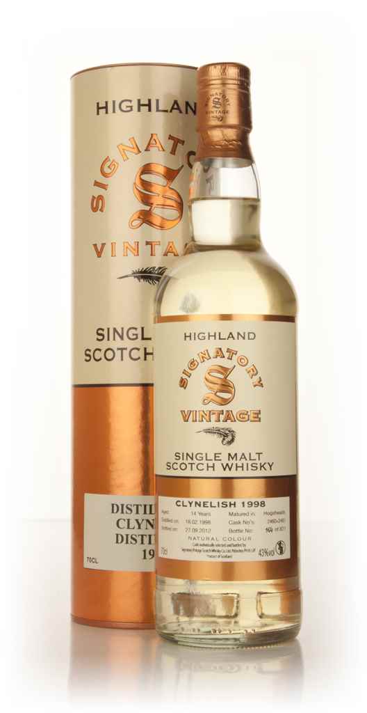 Clynelish 14 Year Old 1998 (casks 2460+2461) (Signatory) 70cl product image