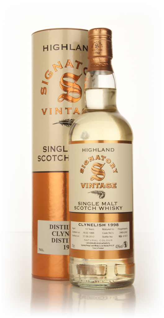 Clynelish 14 Year Old 1998 (casks 2460+2461) (Signatory) 70cl product image
