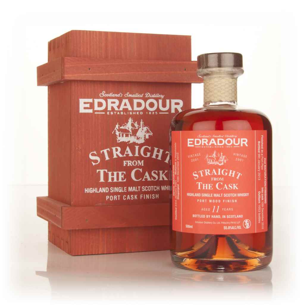 Edradour 11 Year Old 2001 Port Wood Finish - Straight from the Cask 50cl product image