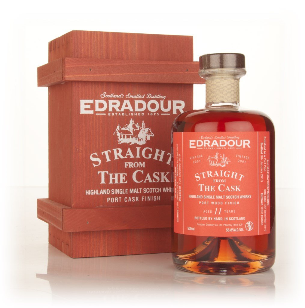 Edradour 11 Year Old 2001 Port Wood Finish - Straight from the Cask 50cl product image