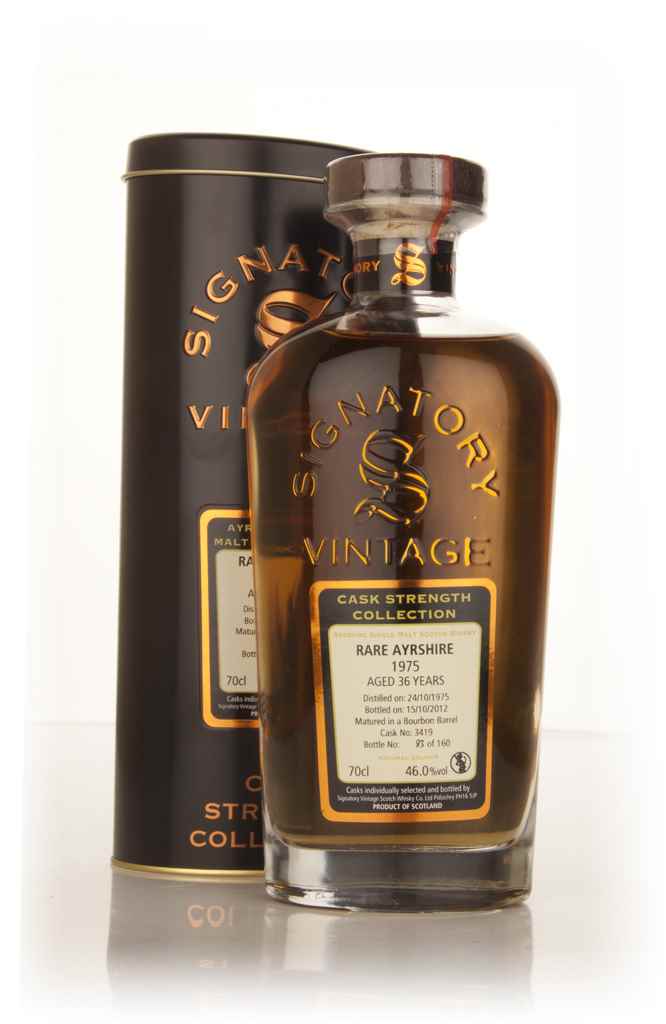 Rare Ayrshire (Ladyburn) 36 Year Old 1975 (cask 3419) - Cask Strength Collection (Signatory) 70cl product image