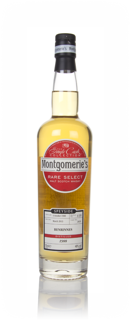 Benrinnes 24 Year Old 1988 (cask 2835) - Rare Select (Montgomerie's) 70cl product image