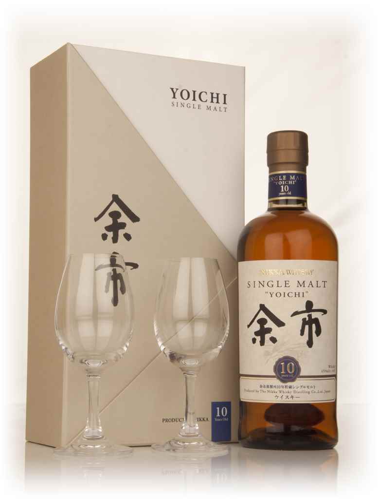 Yoichi Single Malt Glass Gift Set 70cl product image