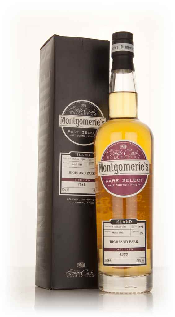 Highland Park 28 Year Old 1985 (cask 374) - Rare Select (Montgomerie's) 70cl product image