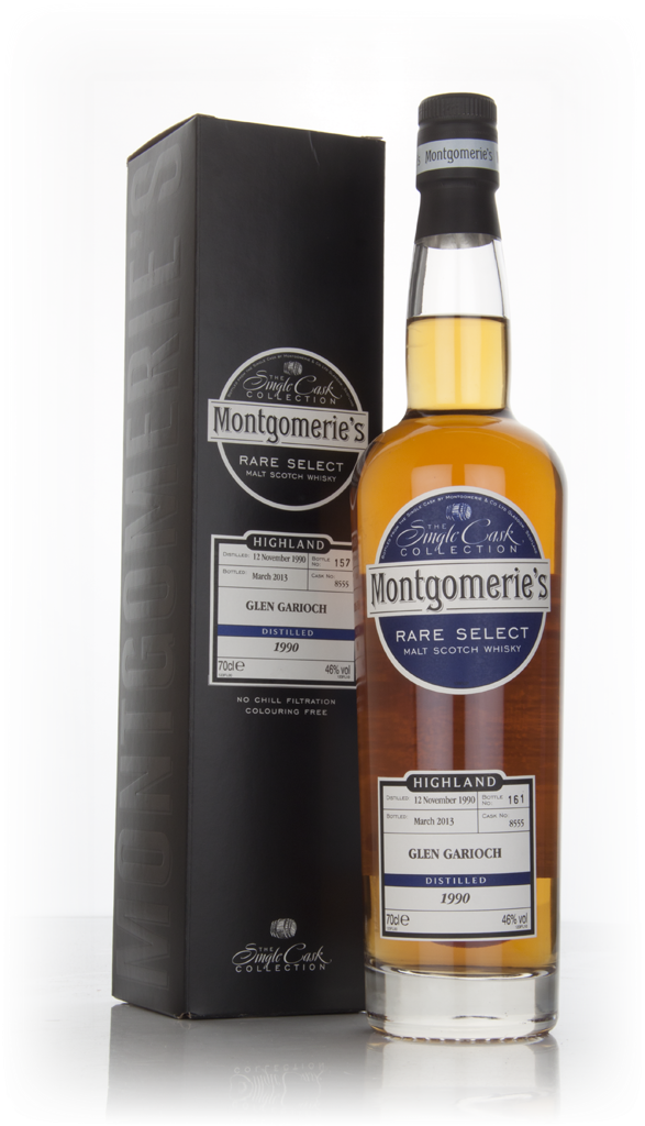 Glen Garioch 22 Year Old 1990 (cask 8555) - Rare Select (Montgomerie's) 70cl product image