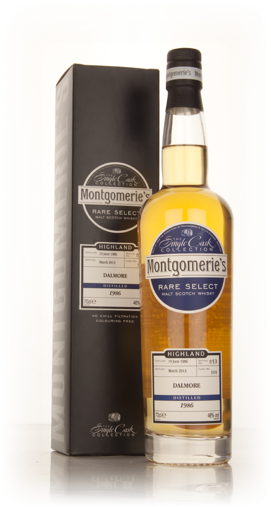 Dalmore 26 Year Old 1986 (cask 3101) - Rare Select (Montgomerie's) 70cl product image