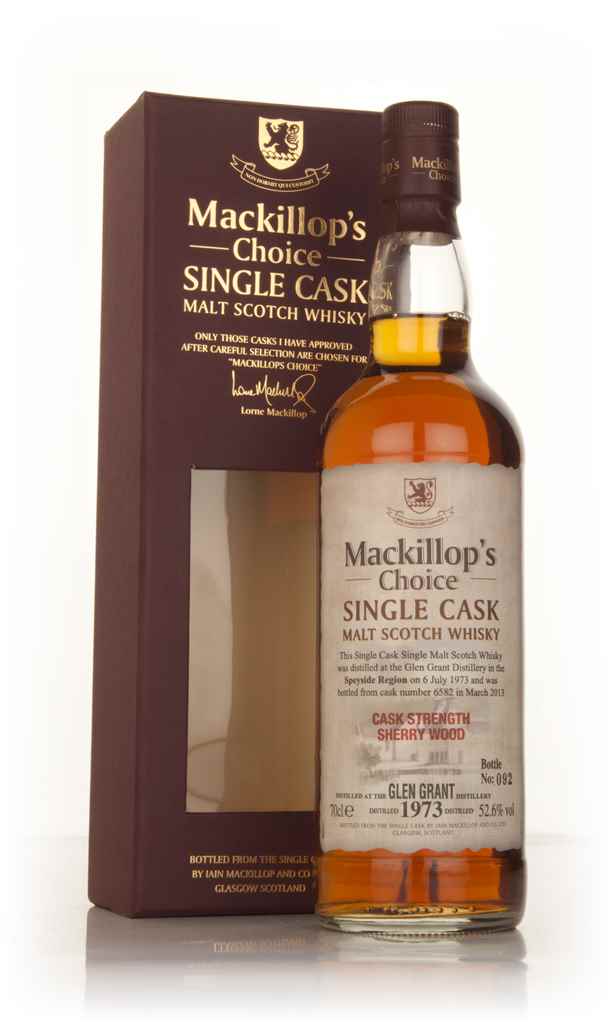 Glen Grant 39 Year Old 1973 (cask 6582) - Mackillop's Choice 70cl product image