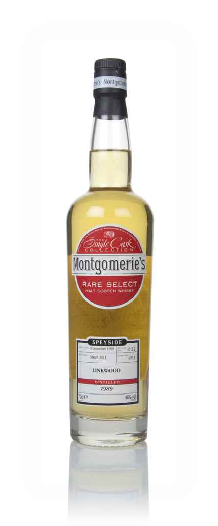 Linkwood 23 Year Old 1989 (cask 6713) - Rare Select (Montgomerie's) 70cl product image