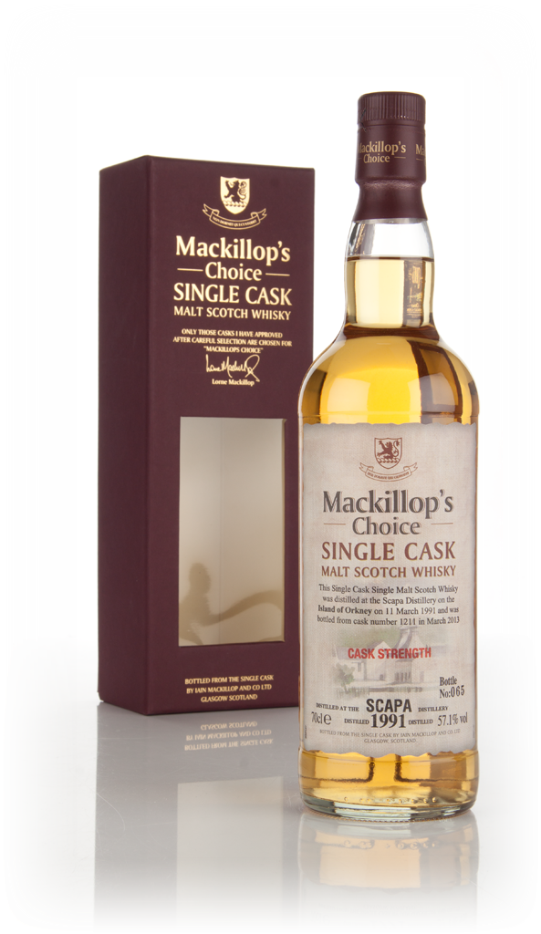 Scapa 22 Year Old 1991 (cask 1211) - Mackillop's Choice 70cl product image