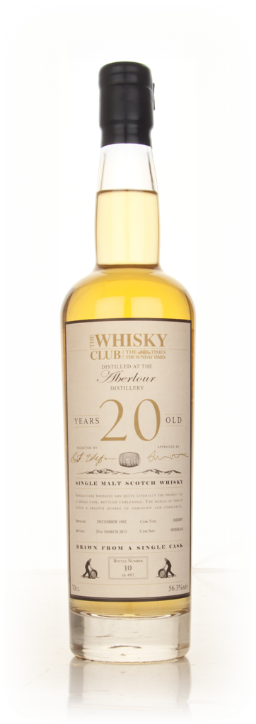 Aberlour 20 Year Old 1992 (The Whisky Club) 70cl product image
