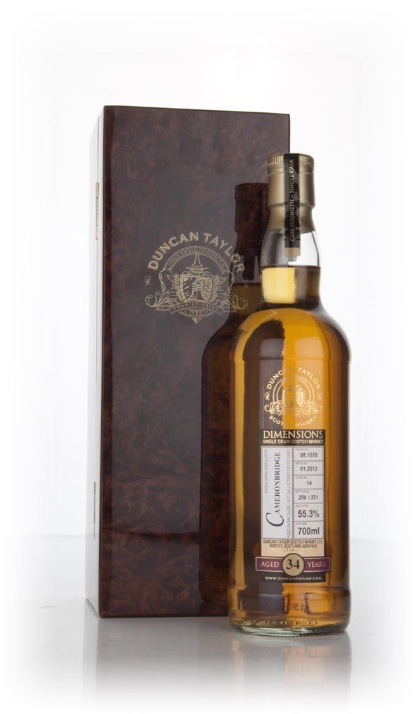 Cameronbridge 34 Year Old 1978 (cask 14) - Dimensions (Duncan Taylor) 70cl product image