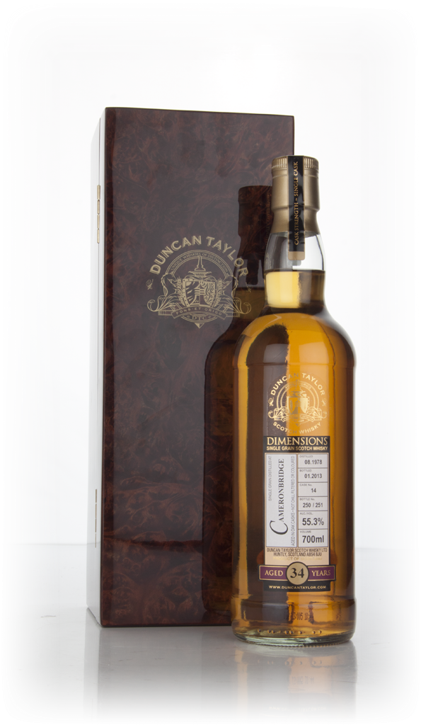 Cameronbridge 34 Year Old 1978 (cask 14) - Dimensions (Duncan Taylor) 70cl product image