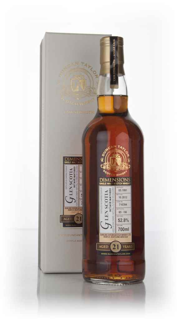 Glen Scotia 21 Year Old 1991 (cask 710394) - Dimensions (Duncan Taylor) 70cl product image