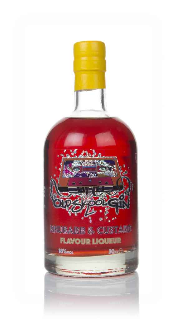 Old Skool Rhubarb & Custard Gin Liqueur 50cl product image