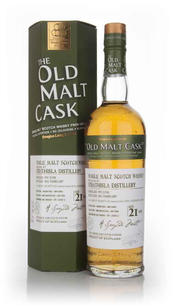 Strathisla 21 Year Old 1991 (cask 9519) - Old Malt Cask (Douglas Laing) 70cl product image
