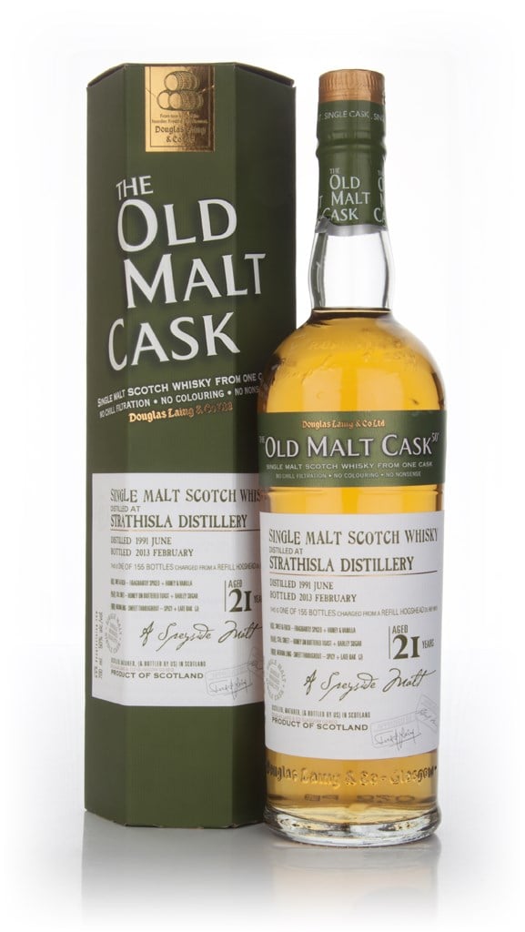 Strathisla 21 Year Old 1991 (cask 9519) - Old Malt Cask (Douglas Laing) 70cl product image