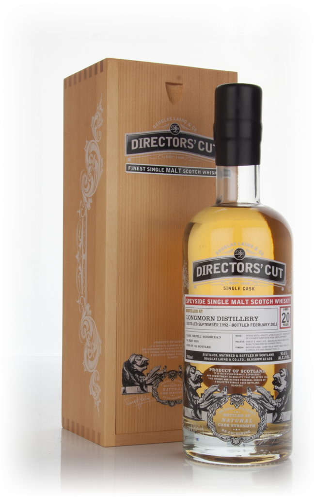 Longmorn 20 Year Old 1992 (cask 9528) - Directors' Cut (Douglas Laing) 70cl product image