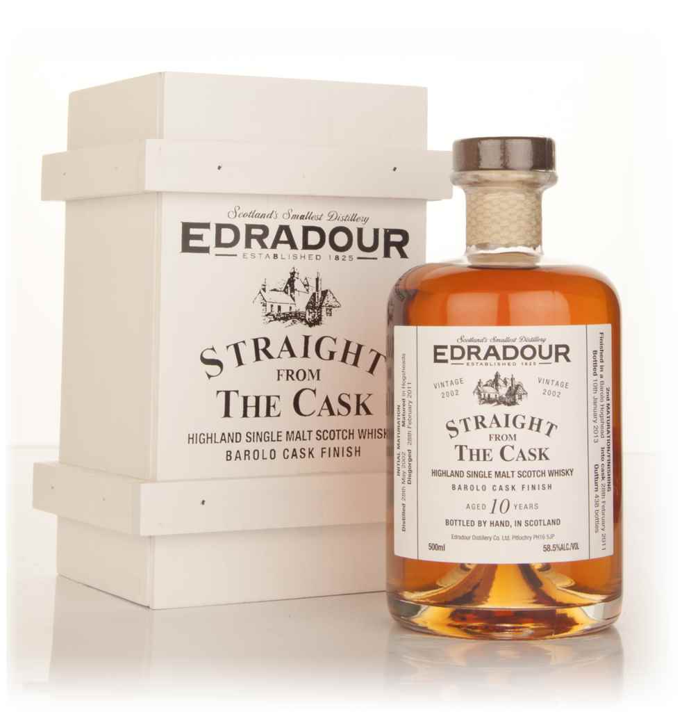 Edradour 10 Year Old 2002 Barolo Cask Finish - Straight From The Cask 50cl product image