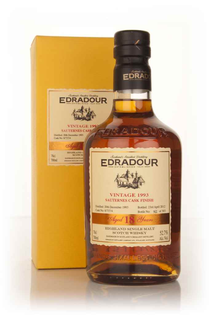 Edradour 18 Year Old 1993 Sauternes Cask Finish 70cl product image