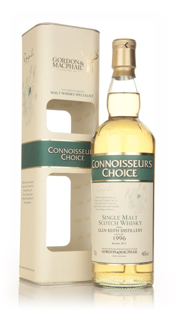 Glen Keith 1996 (bottled 2012) - Connoisseurs Choice (Gordon & MacPhail) 70cl product image