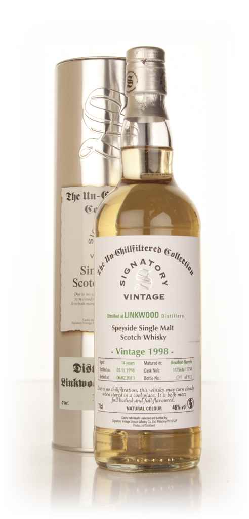 Linkwood 14 Year Old 1998 (casks 11756-11758) - Un-Chillfiltered (Signatory) 70cl product image
