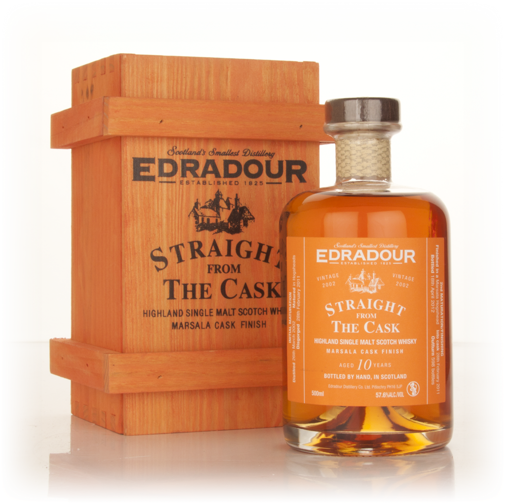 Edradour 10 Year Old 2002 Marsala Cask Finish - Straight From The Cask 50cl product image