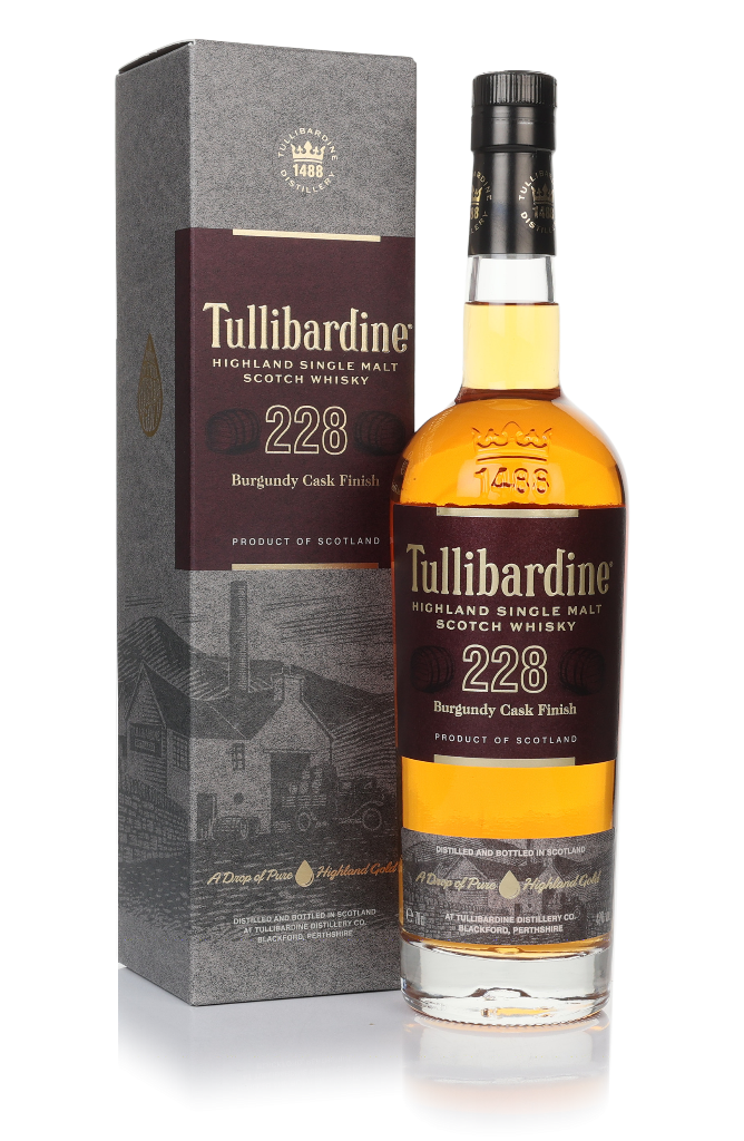 Tullibardine 228 Burgundy Cask Finish 70cl product image