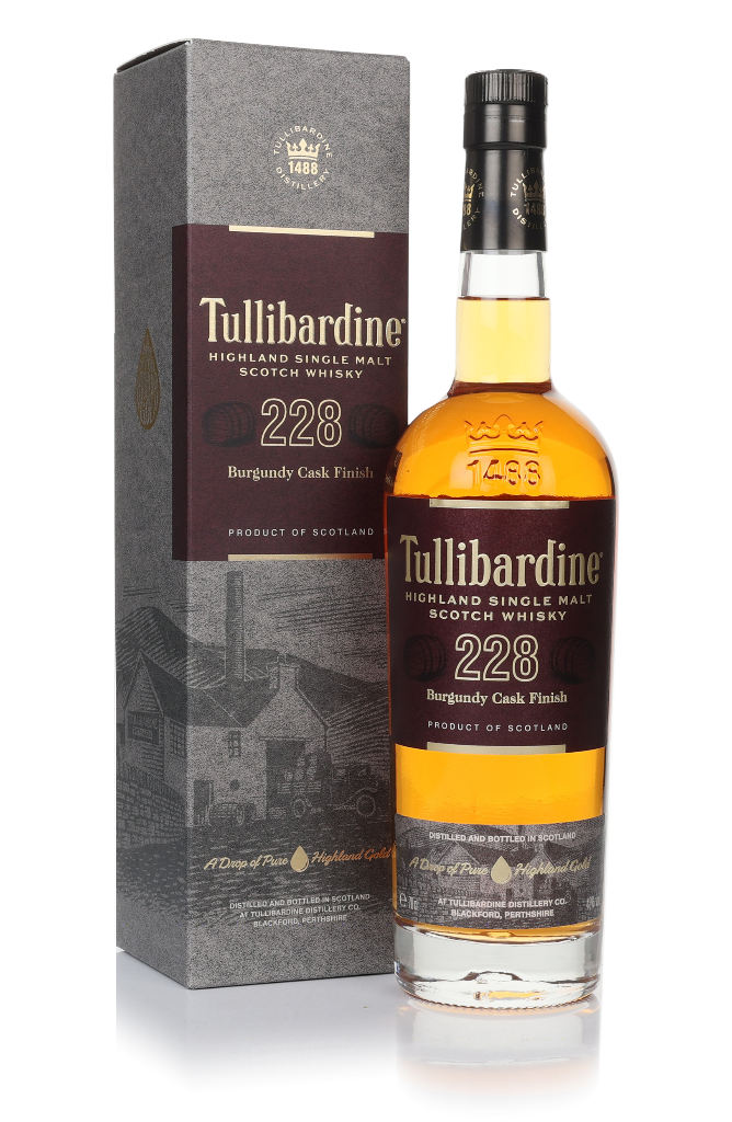 Tullibardine 228 Burgundy Cask Finish 70cl product image