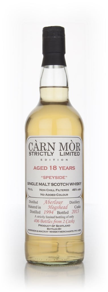Aberlour 18 Year Old 1994 - Strictly Limited (Càrn Mòr) 70cl product image