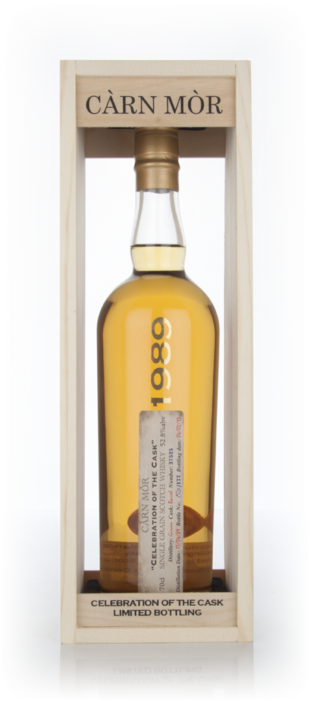 Girvan 23 Year Old 1989 (cask 37525) - Celebration of the Cask (Càrn Mòr) 70cl product image